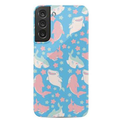 Happy Shark Pattern Phone Case