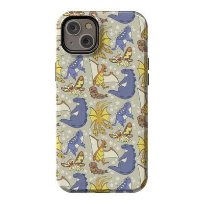 Godzilla and Friends Pattern Phone Case