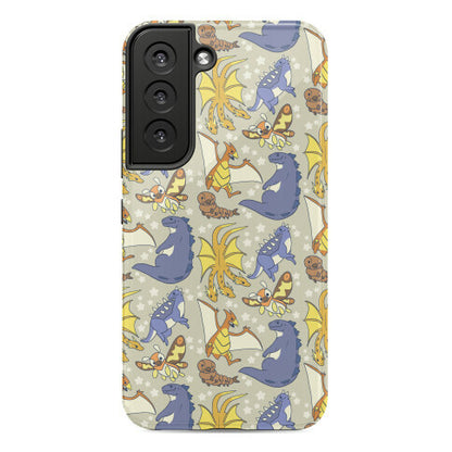 Godzilla and Friends Pattern Phone Case