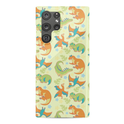 Funky Dinosaur Friends Pattern Phone Case