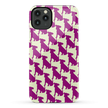 Dogtooth Pattern Phone Case