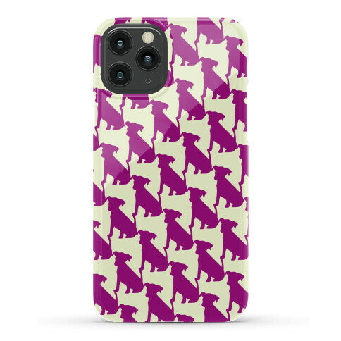 Dogtooth Pattern Phone Case