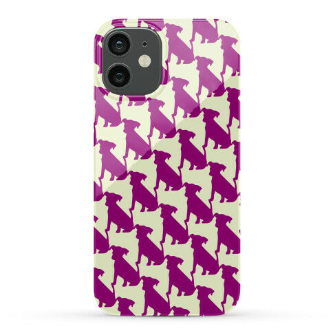 Dogtooth Pattern Phone Case
