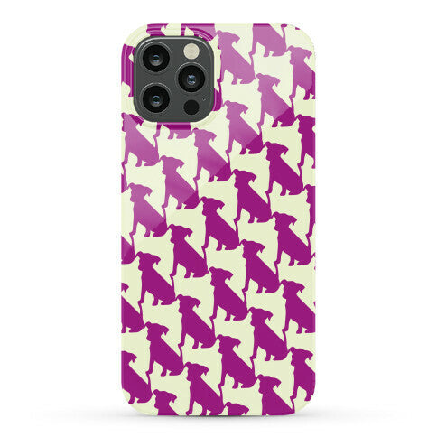 Dogtooth Pattern Phone Case