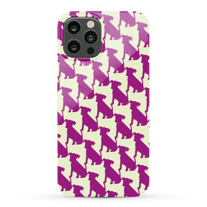 Dogtooth Pattern Phone Case