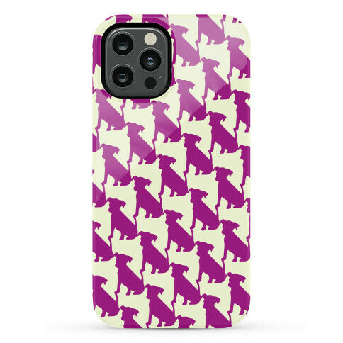 Dogtooth Pattern Phone Case