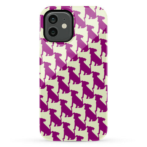 Dogtooth Pattern Phone Case