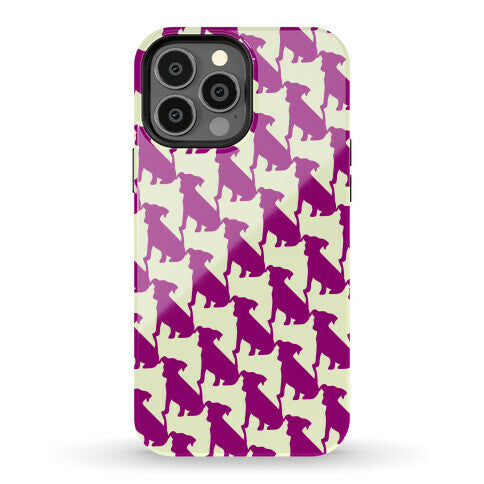Dogtooth Pattern Phone Case