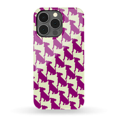 Dogtooth Pattern Phone Case