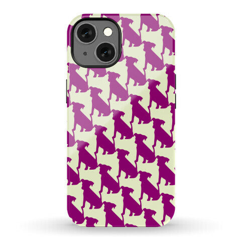 Dogtooth Pattern Phone Case