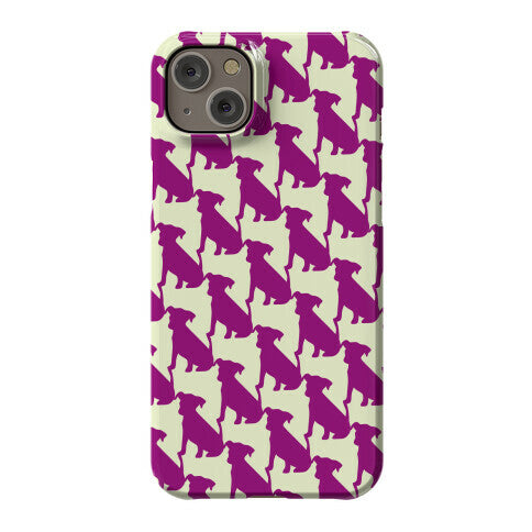 Dogtooth Pattern Phone Case