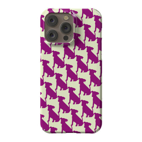 Dogtooth Pattern Phone Case