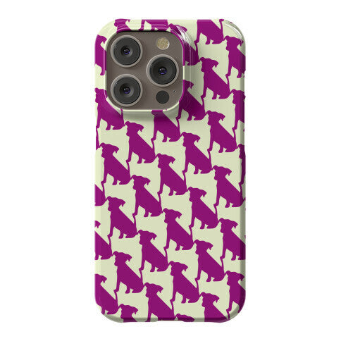 Dogtooth Pattern Phone Case