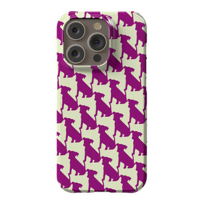 Dogtooth Pattern Phone Case
