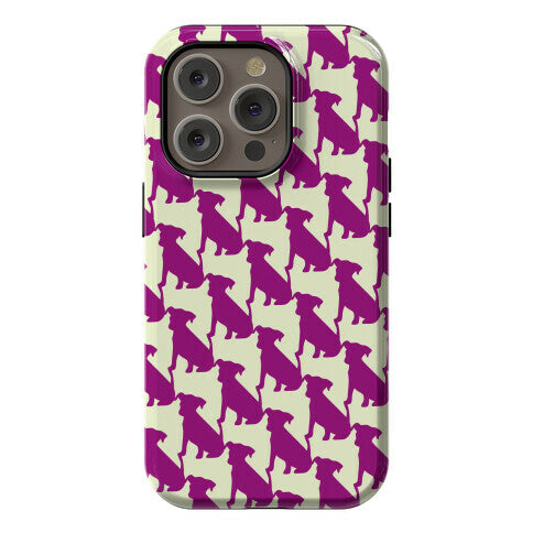 Dogtooth Pattern Phone Case