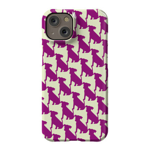 Dogtooth Pattern Phone Case