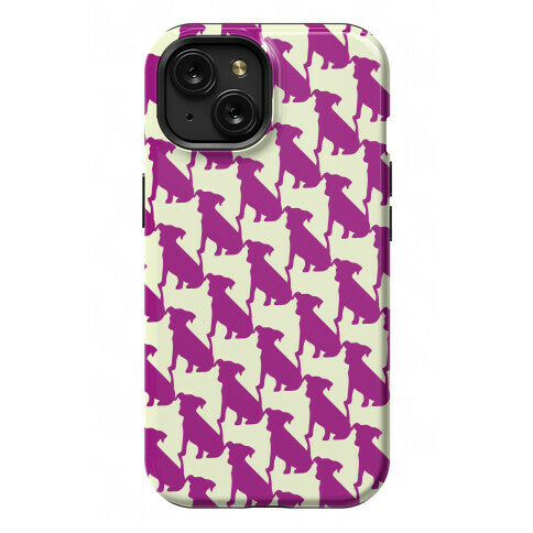 Dogtooth Pattern Phone Case