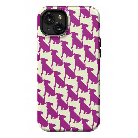 Dogtooth Pattern Phone Case