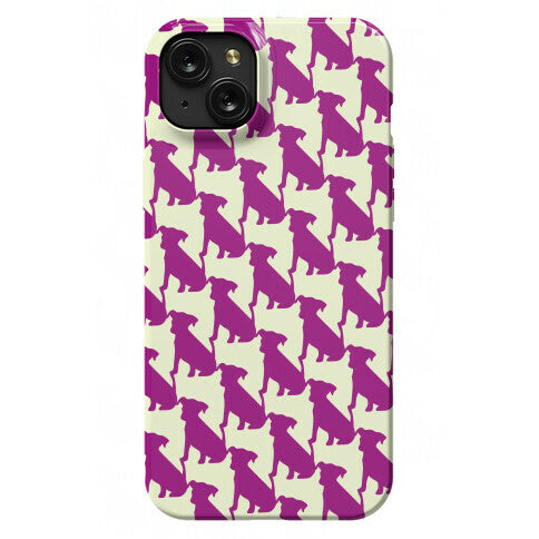 Dogtooth Pattern Phone Case