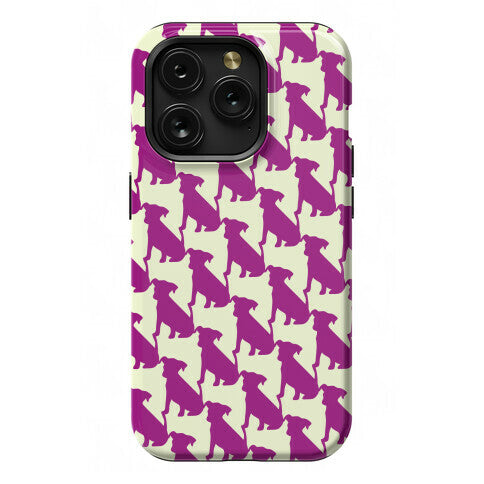 Dogtooth Pattern Phone Case