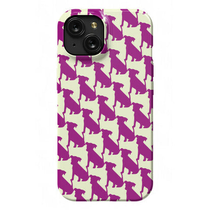 Dogtooth Pattern Phone Case