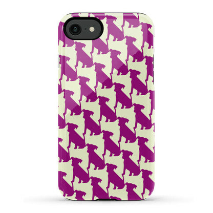 Dogtooth Pattern Phone Case