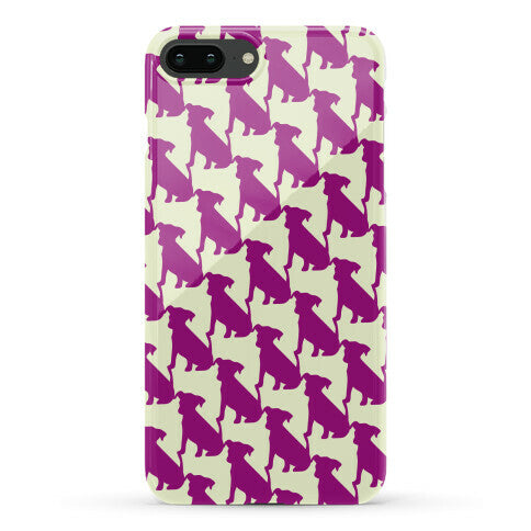 Dogtooth Pattern Phone Case