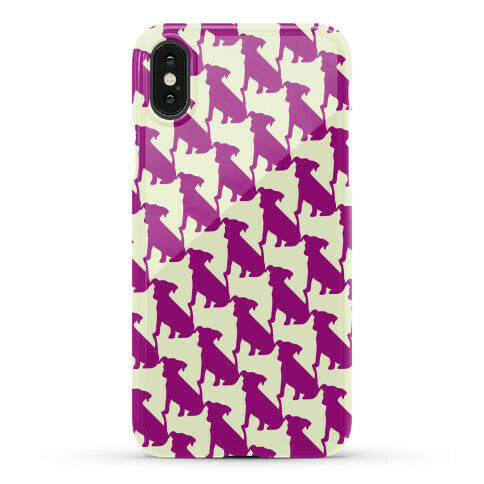 Dogtooth Pattern Phone Case