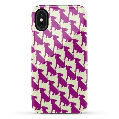 Dogtooth Pattern Phone Case