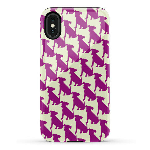 Dogtooth Pattern Phone Case