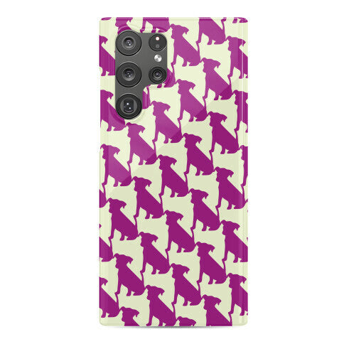 Dogtooth Pattern Phone Case