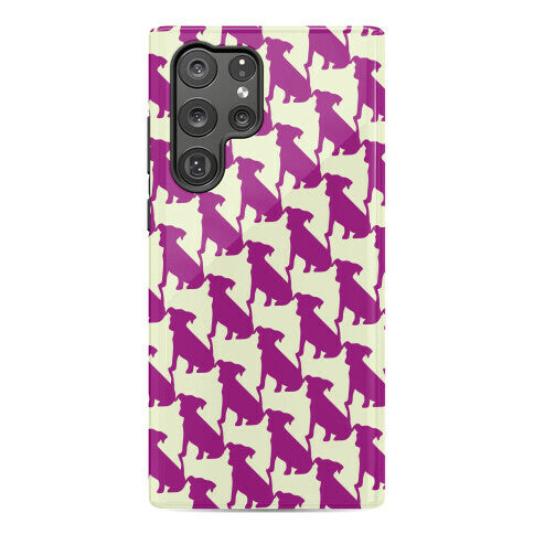 Dogtooth Pattern Phone Case