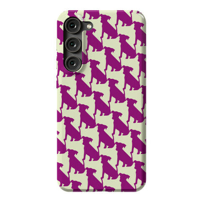 Dogtooth Pattern Phone Case