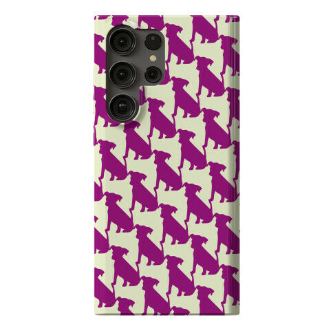 Dogtooth Pattern Phone Case