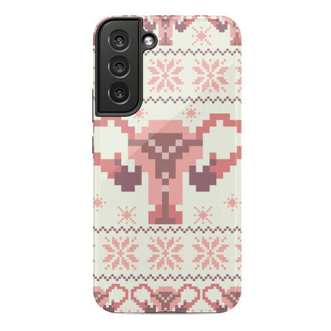 Uterus Sweater Pattern Phone Case
