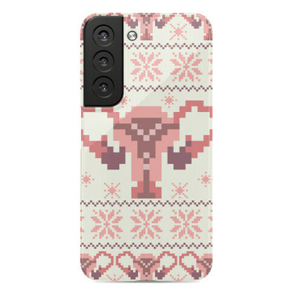 Uterus Sweater Pattern Phone Case