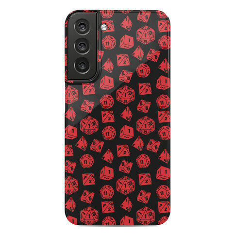 RPG Dice Pattern Phone Case