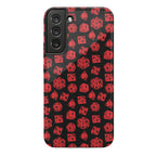 RPG Dice Pattern Phone Case