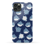 Fat Shark Pattern Phone Case