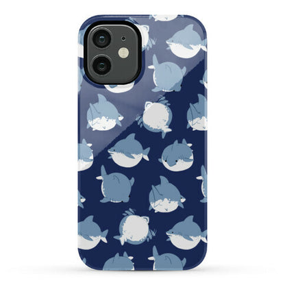 Fat Shark Pattern Phone Case