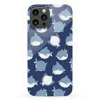Fat Shark Pattern Phone Case