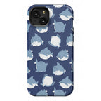 Fat Shark Pattern Phone Case