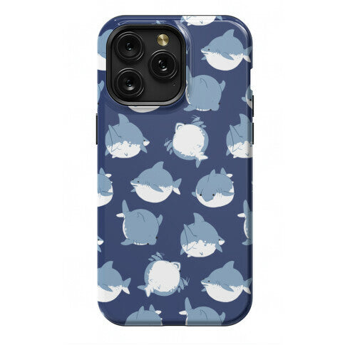Fat Shark Pattern Phone Case