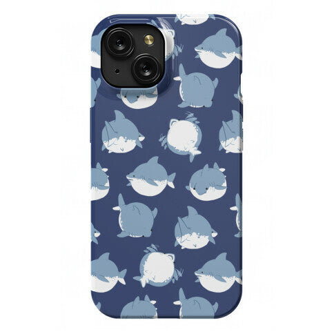 Fat Shark Pattern Phone Case