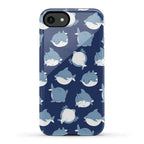 Fat Shark Pattern Phone Case