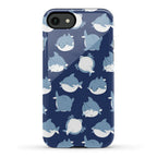 Fat Shark Pattern Phone Case