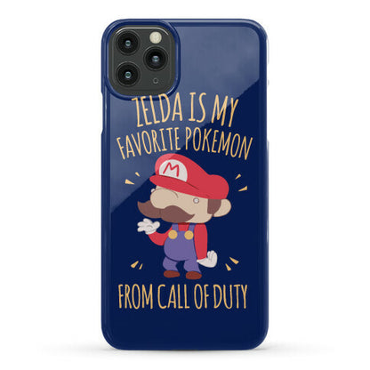 Zelda Is My Favorite Pokemon Phone Case