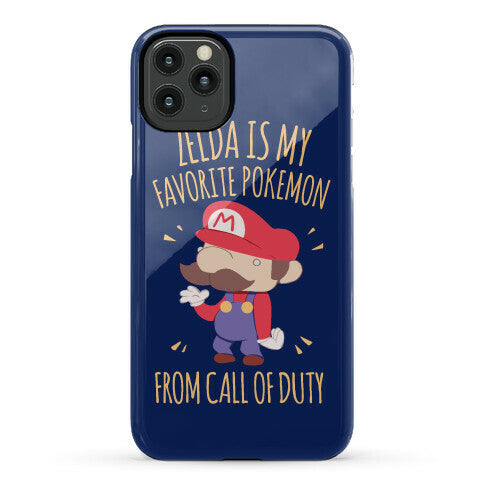 Zelda Is My Favorite Pokemon Phone Case