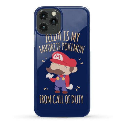 Zelda Is My Favorite Pokemon Phone Case