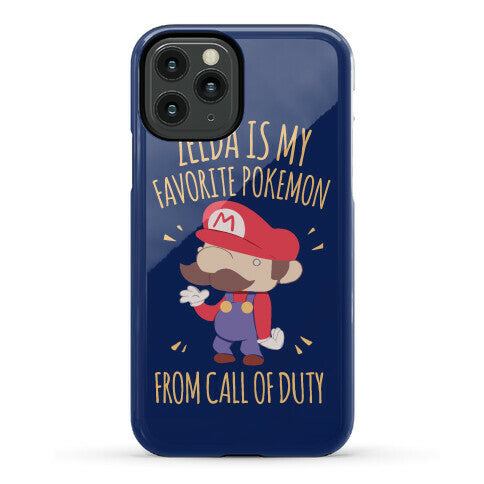 Zelda Is My Favorite Pokemon Phone Case